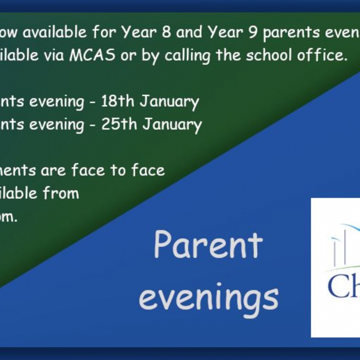 chaucer-school-year-8-and-9-parents-evenings